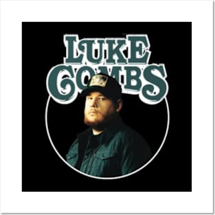 Luke Combs // Country Singer Vintage // T-Shirt Posters and Art